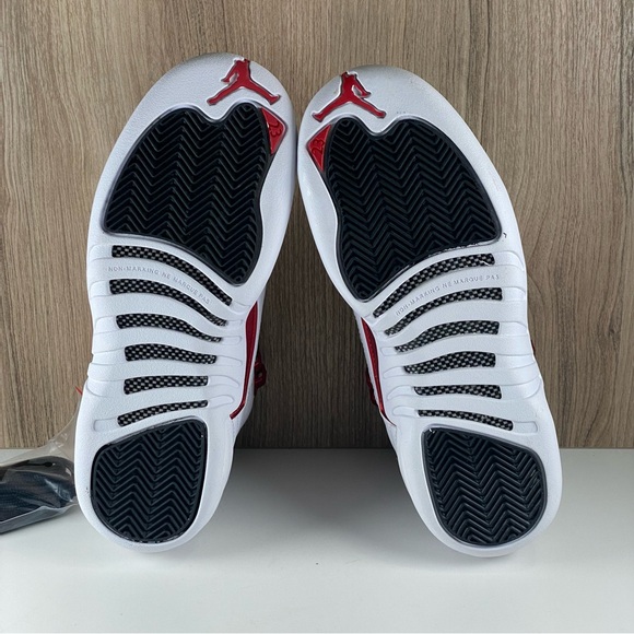 Nike Air Jordan 12 Retro 'Twist' White Red 153265-106 GS Size 4.5 / Wmns Size 6 - Picture 8 of 10